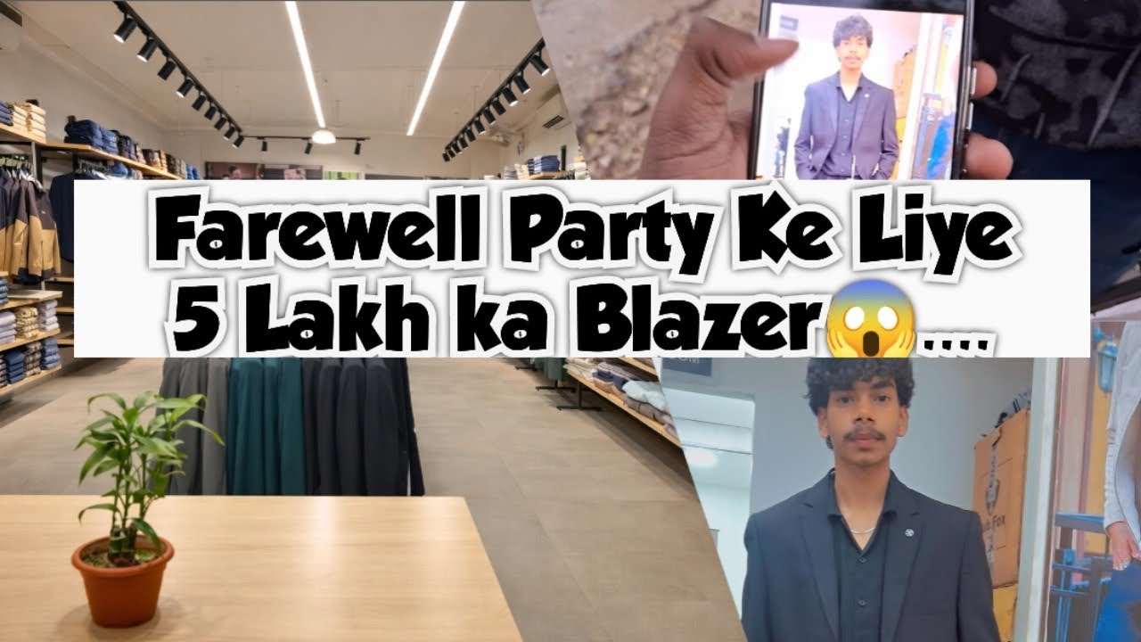 Farewell Party Ke Liye Blazer 😅❤️.... Simple Day Unlimited Fun 🙌😅