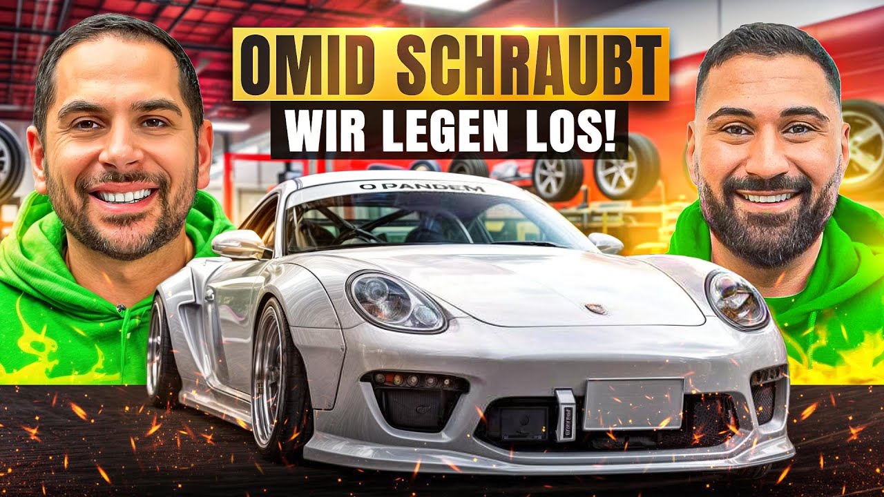 ICH KLAUE MEINEN SCHEINWERFER! Mehr Probleme als erwartet! Wir zerlegen den Cayman! OMID SCHRAUBT!