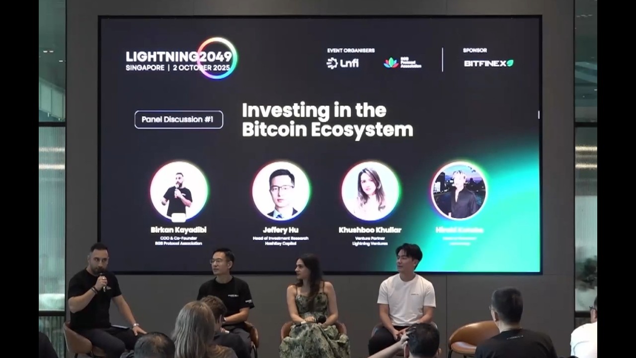 Panel Discussion: Investing in the Bitcoin Ecosystem | Lightning2049