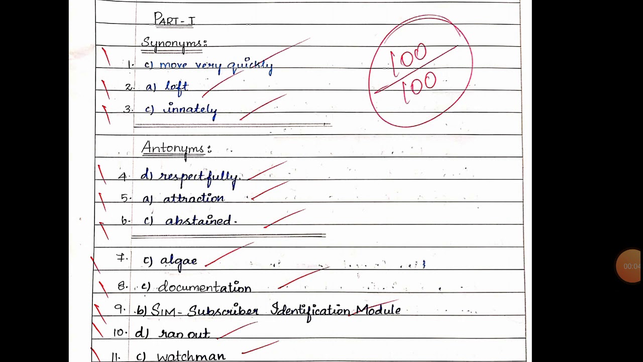 10std English paper presentation tips
