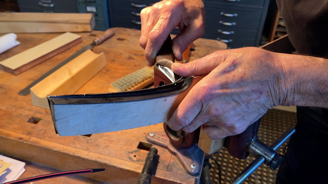 Ken Parker Archtoppery - The Neck Journey - 18) The Backstrap - Chapter 3 of 3