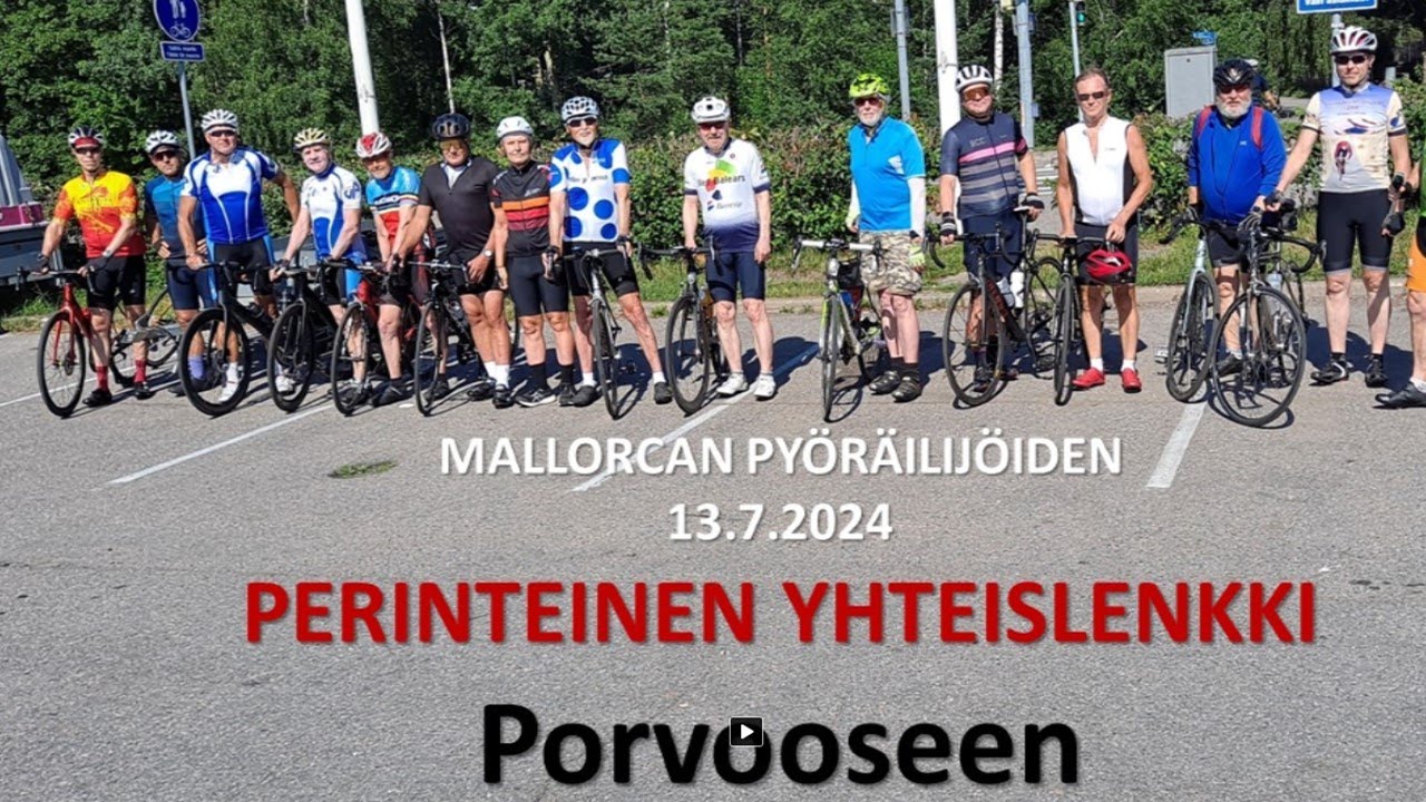 Porukassa on kiva polkea