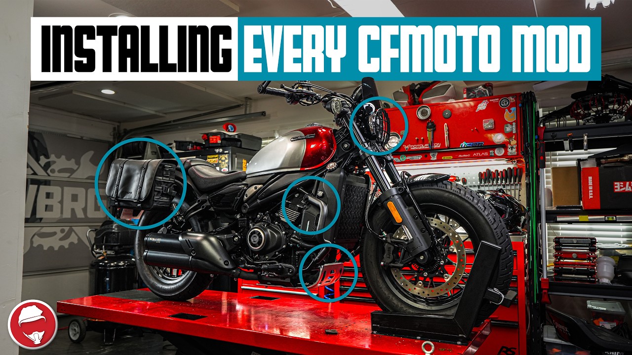 Installing Every Mod on the CFMOTO 450CL-C