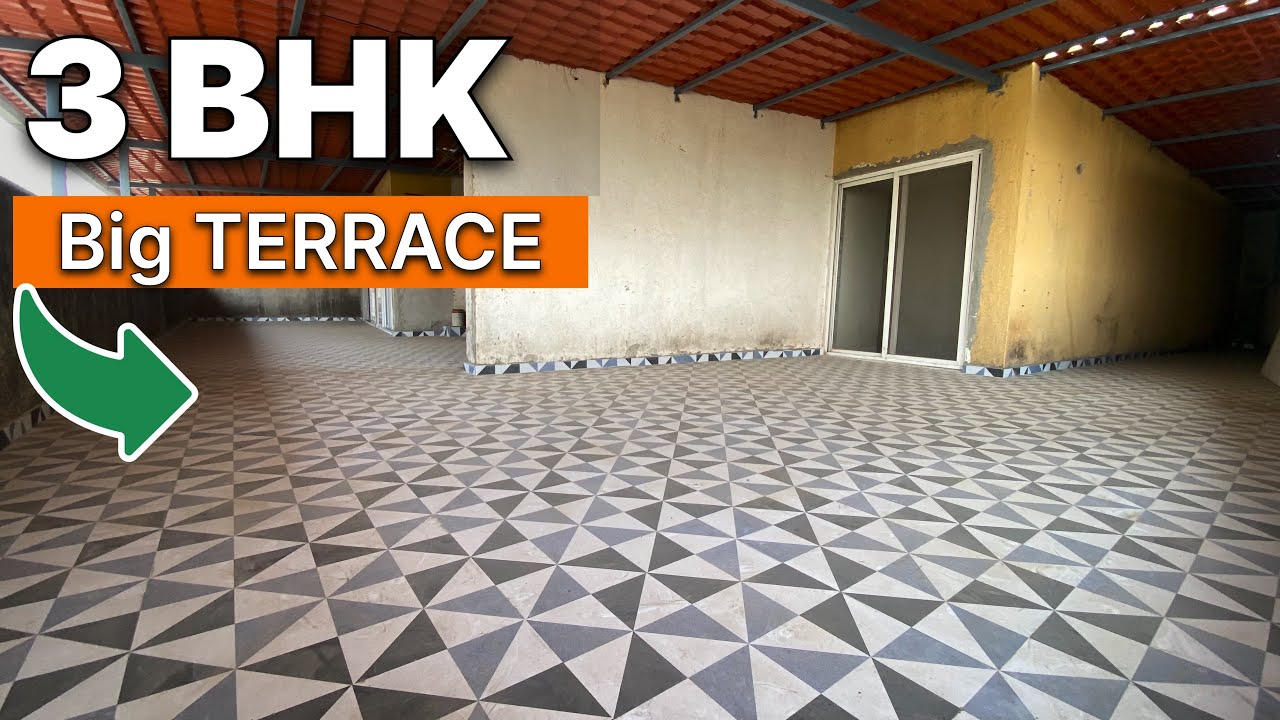 Best 3 BHK in Navi Mumbai [ Ultra Big Terrace ] - For Sale