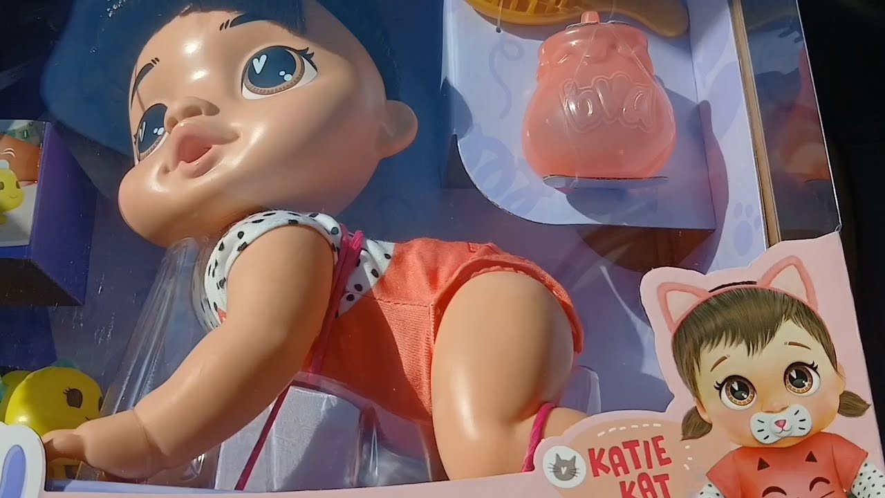 Baby Alive Crawl N Play unboxing plus short Baby Alive skit