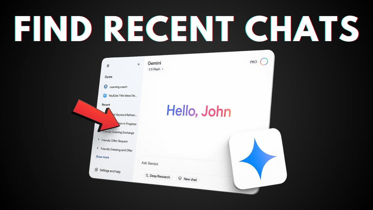 How to Find Chat History in Gemini AI App and Desktop