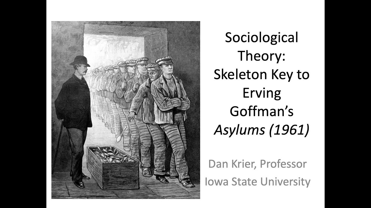 Sociological Theory:  A Skeleton Key (1) to Erving Goffman's Asylums (1961), [© Dan Krier]