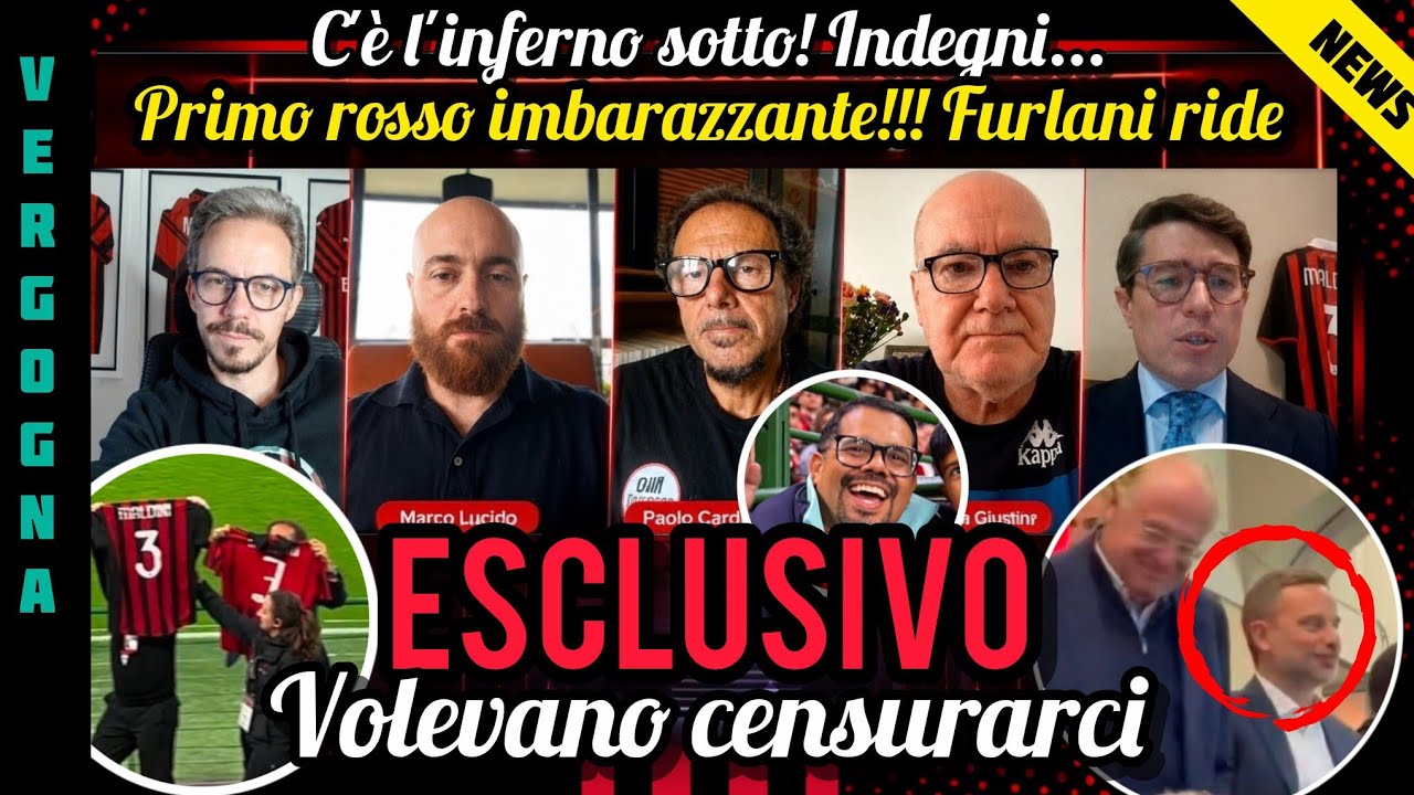 ⚠️VOLEVAN CENSURARCI👿FURLANI RIDE🚨INFERNO SOTTO👎1ROSSO IMBARAZZANTE🤬INDEGNI😡GAZZA😱PEGGIO VA MEGLIO &Egrave;