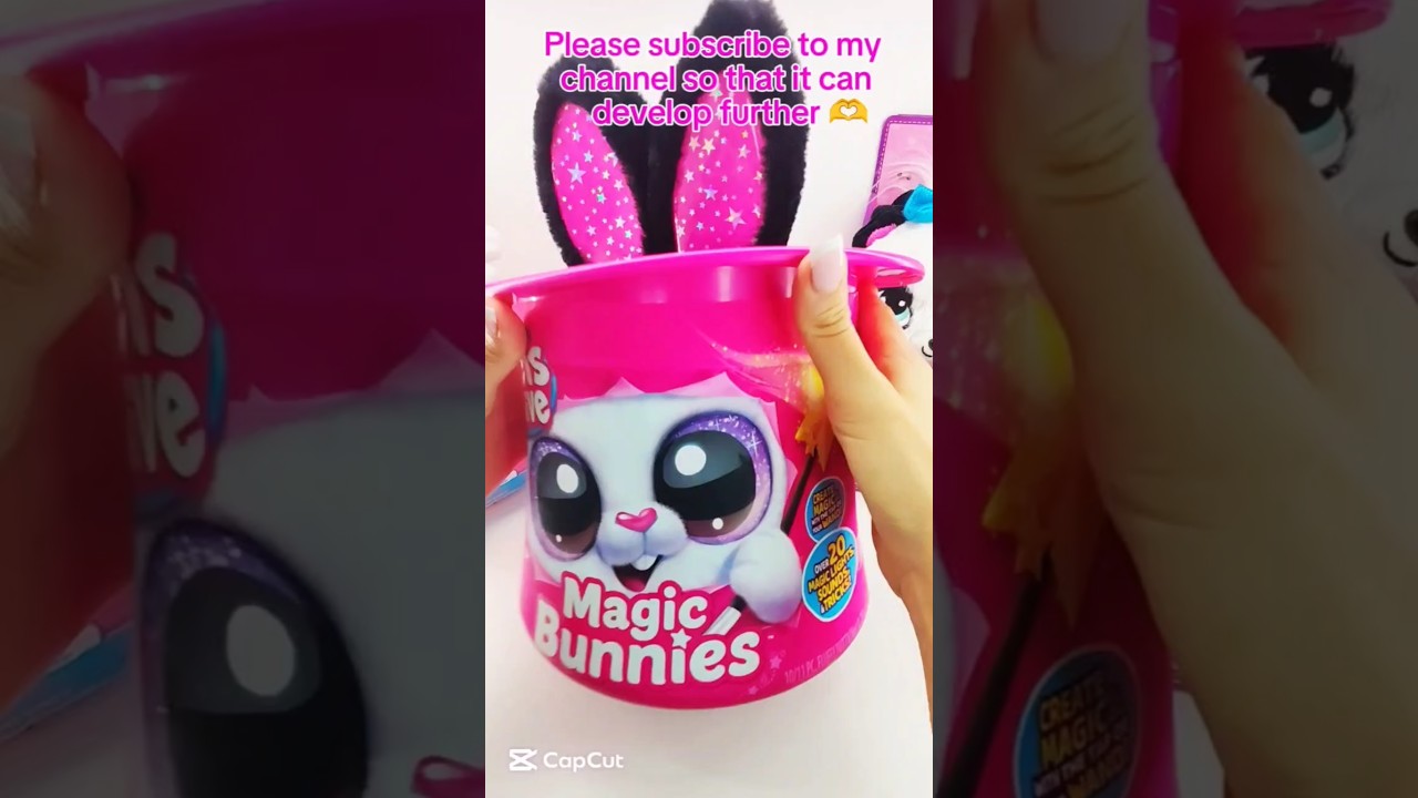 ASMR | UNBOXING ZURU MAGIC BUNNIES!!!! #shortsvideo #asmrshorts #toys #surprise #zuru #asmr