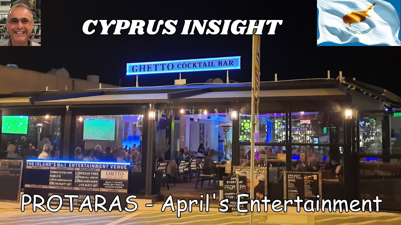 Protaras Cyprus, Evening Entertainment in April.