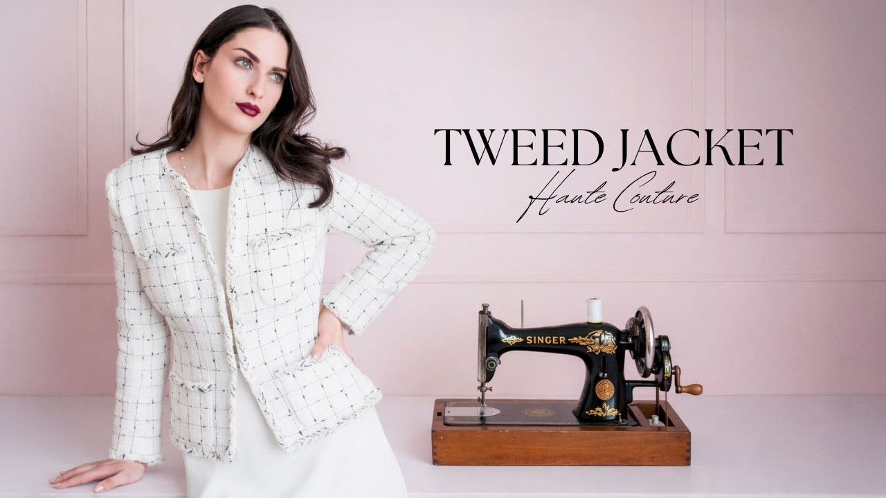 How to Sew a Tweed Jacket | Haute Couture Tailoring Techniques