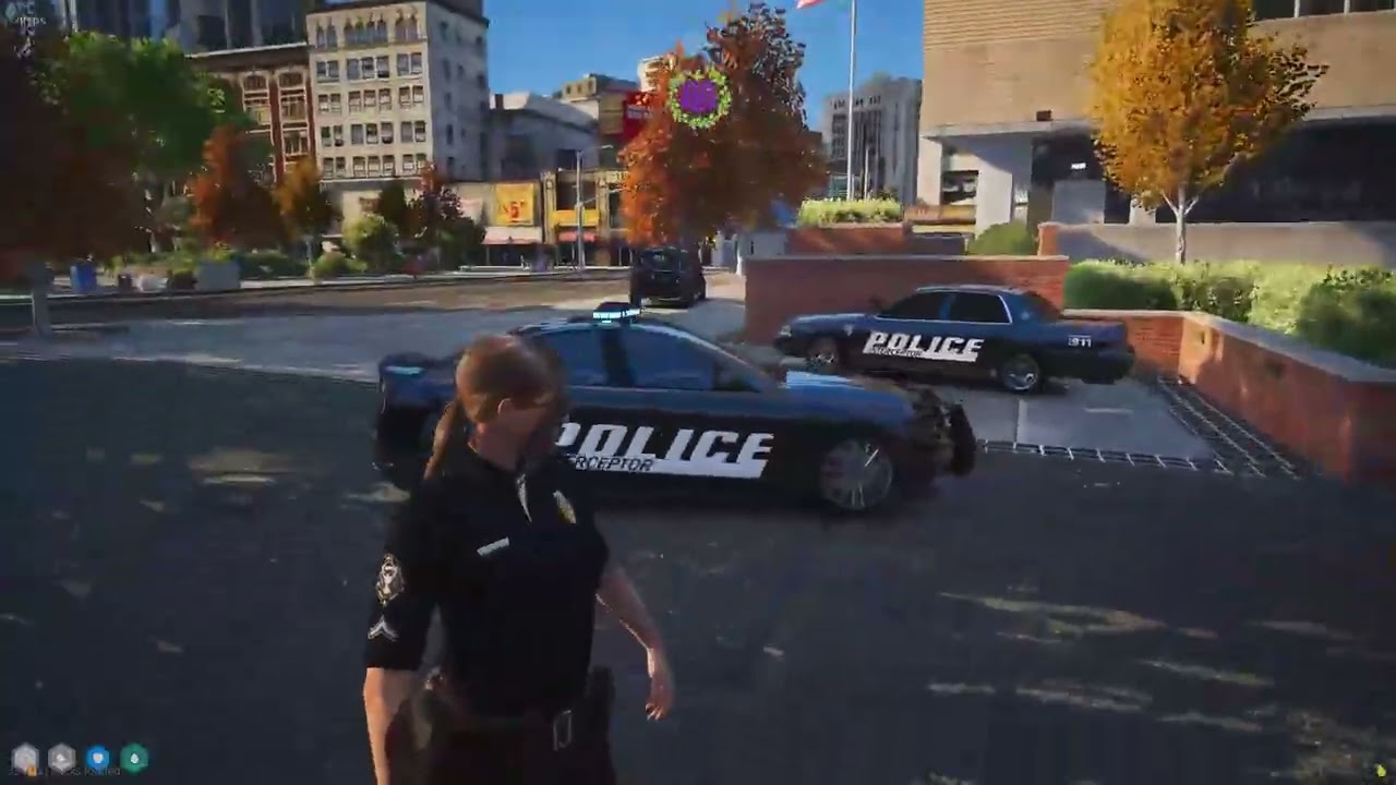 Захватчик заложников убит самим заложником при сдаче полиции. | GTA NoPixel 4.0