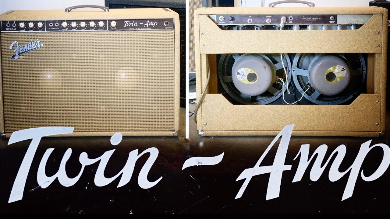 The Blonde Fender Twin Amp - AGGRESSIVE but ELEGANT!