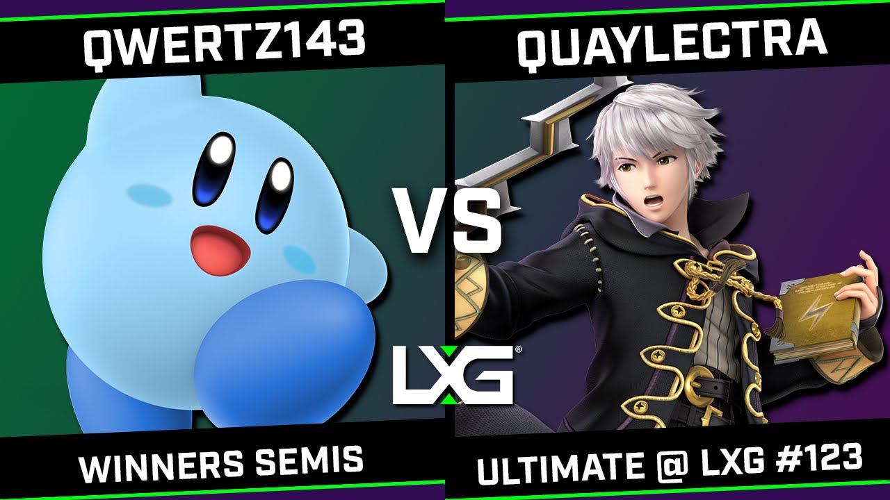 qwertz143 (Kirby) vs Quaylectra (Robin) - Smash Ultimate @ LXG 123