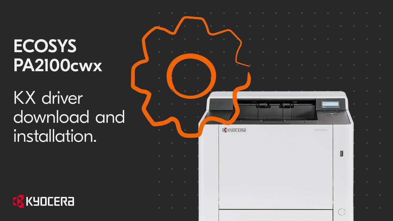 Kyocera PA2100cwx KX driver download and installation