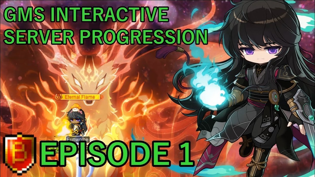 INTERACTIVE WITHOUT THE INTERACTING?! - MapleStory GMS Interactive Progression Episode 1
