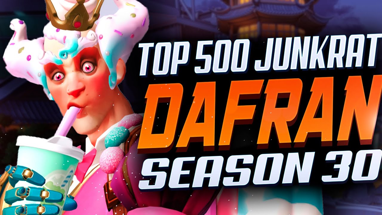 Dafran Junkrat vs Streamsnipers! [ Overwatch Season 30 Top 500 ]