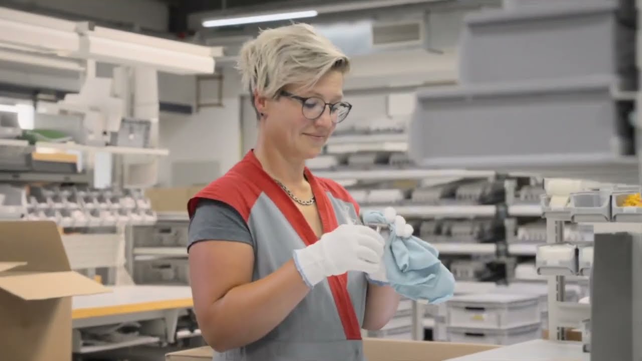 Manufacturing processes at MÜHLE