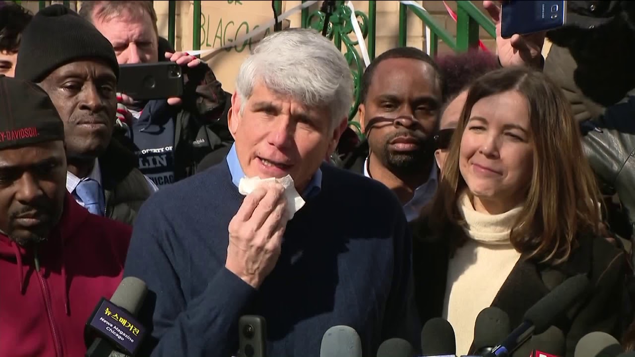FULL SPEECH: Rod Blagojevich addresses media from Chicago home after commutation