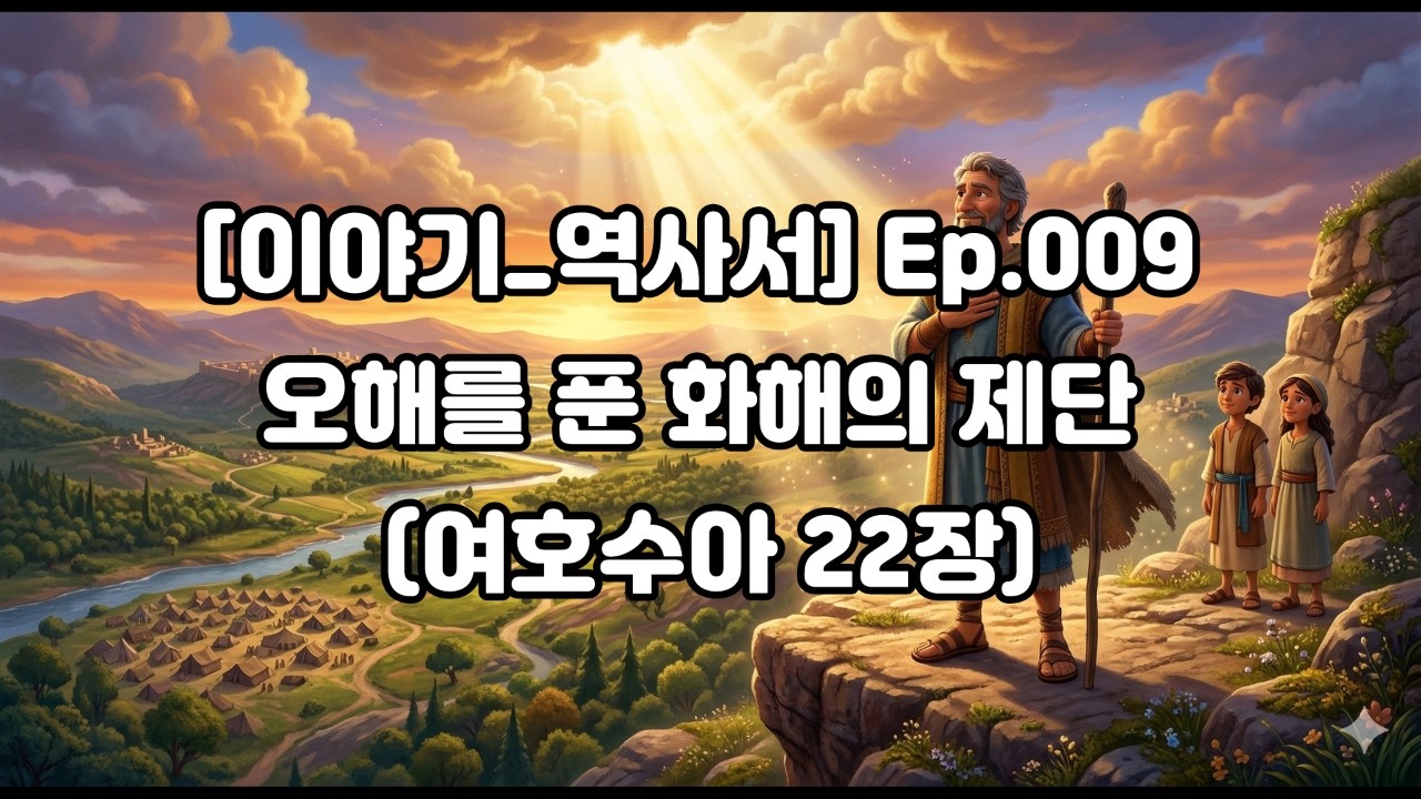 [이야기_역사서] Ep.009 오해를 푼 화해의 제단 (여호수아 22장)