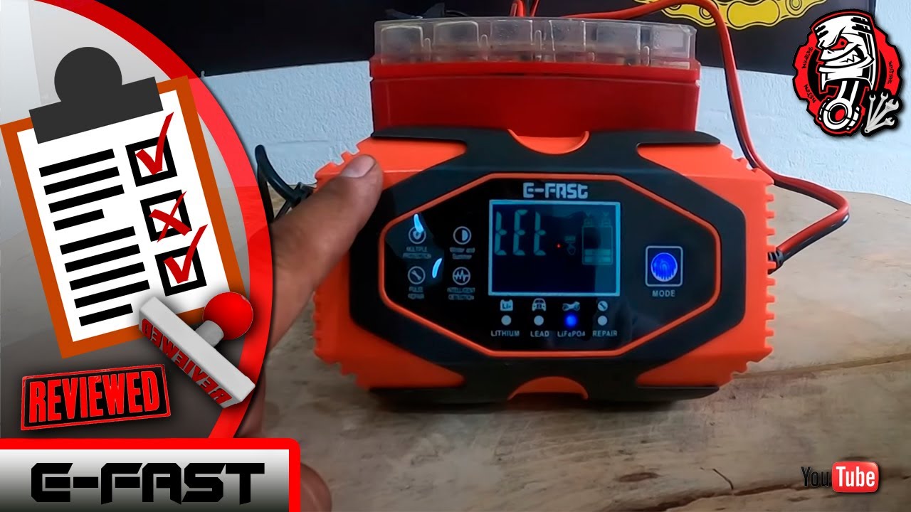 790 | E-Fast Cargador Baterias & Reparador Review