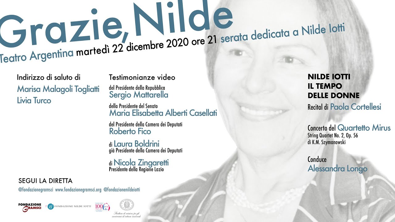 Video introduttivo / GRAZIE, NILDE