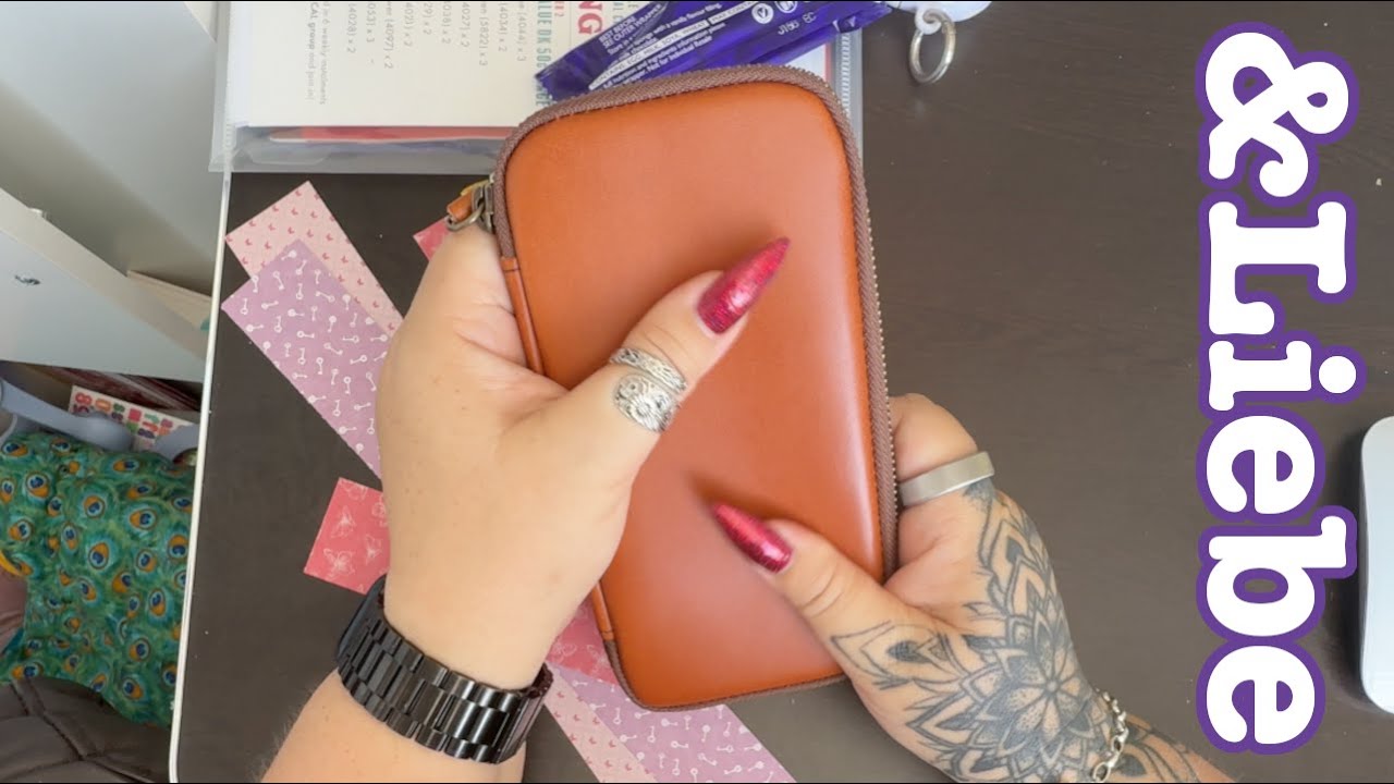 Unboxing my new pen case from &Liebe