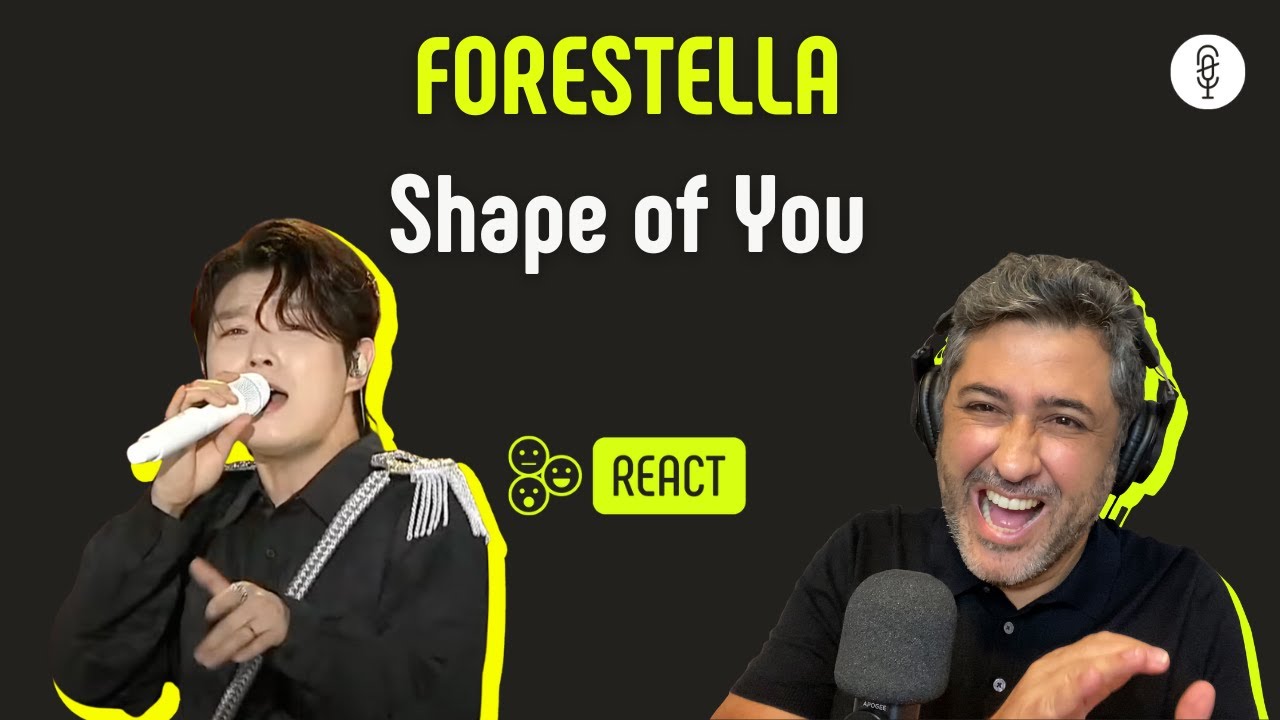 FORESTELLA | SHAPE OF YOU | Vocal coach REACTION & ANÁLISE | Rafa Barreiros