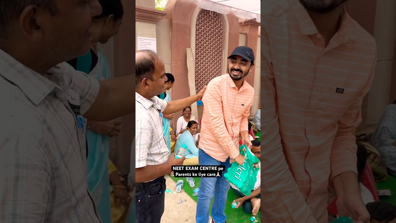 NEET Exam Centre pe Parents ke liye Care 🙏🏻 | #kota #neet2025
