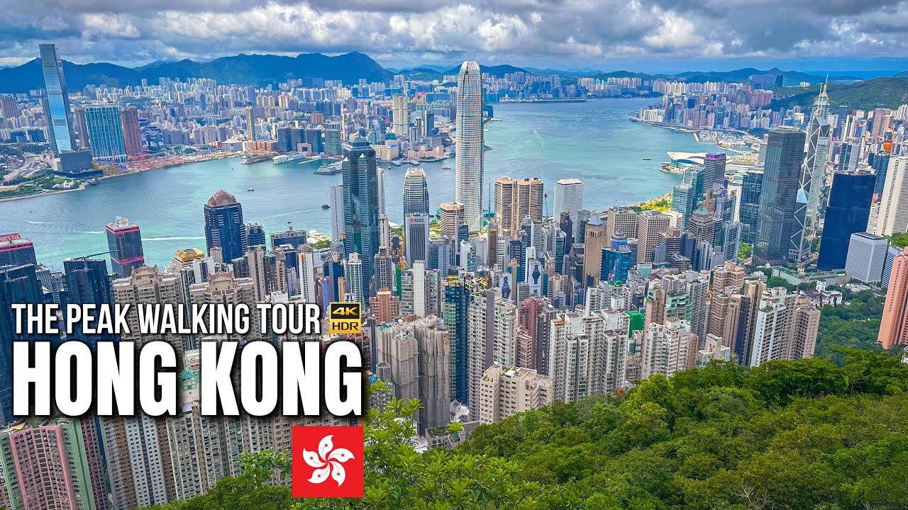 Hong Kong &mdash; The Peak Walking Tour 2025【4K HDR】| The World's Best Skyline