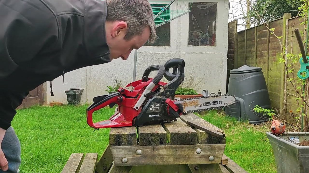 Einhell Chainsaw   Can I get it running?