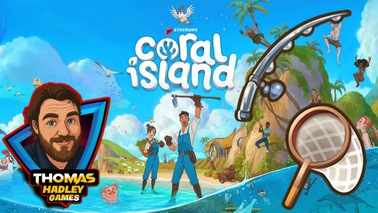 Learning To Fish & Catch Bugs | Coral Island (PS5)