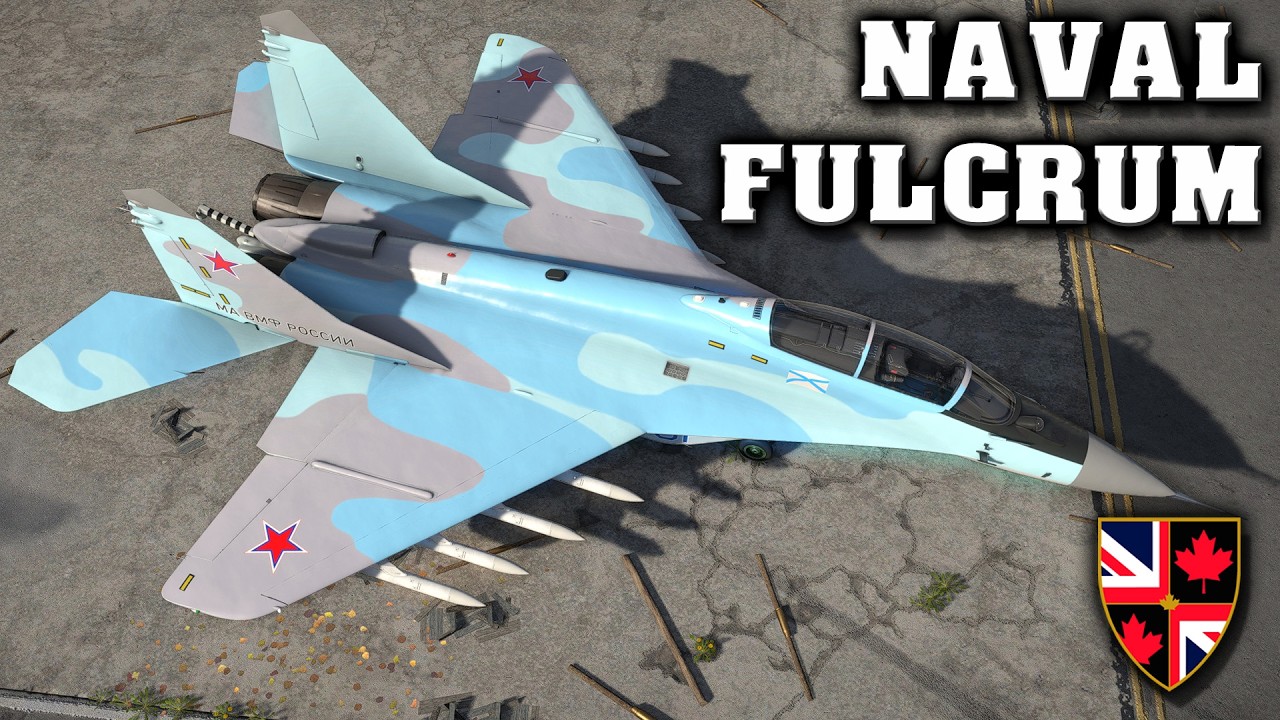 The Naval Fulcrum has INSANE Missiles! - MiG-29K War Thunder
