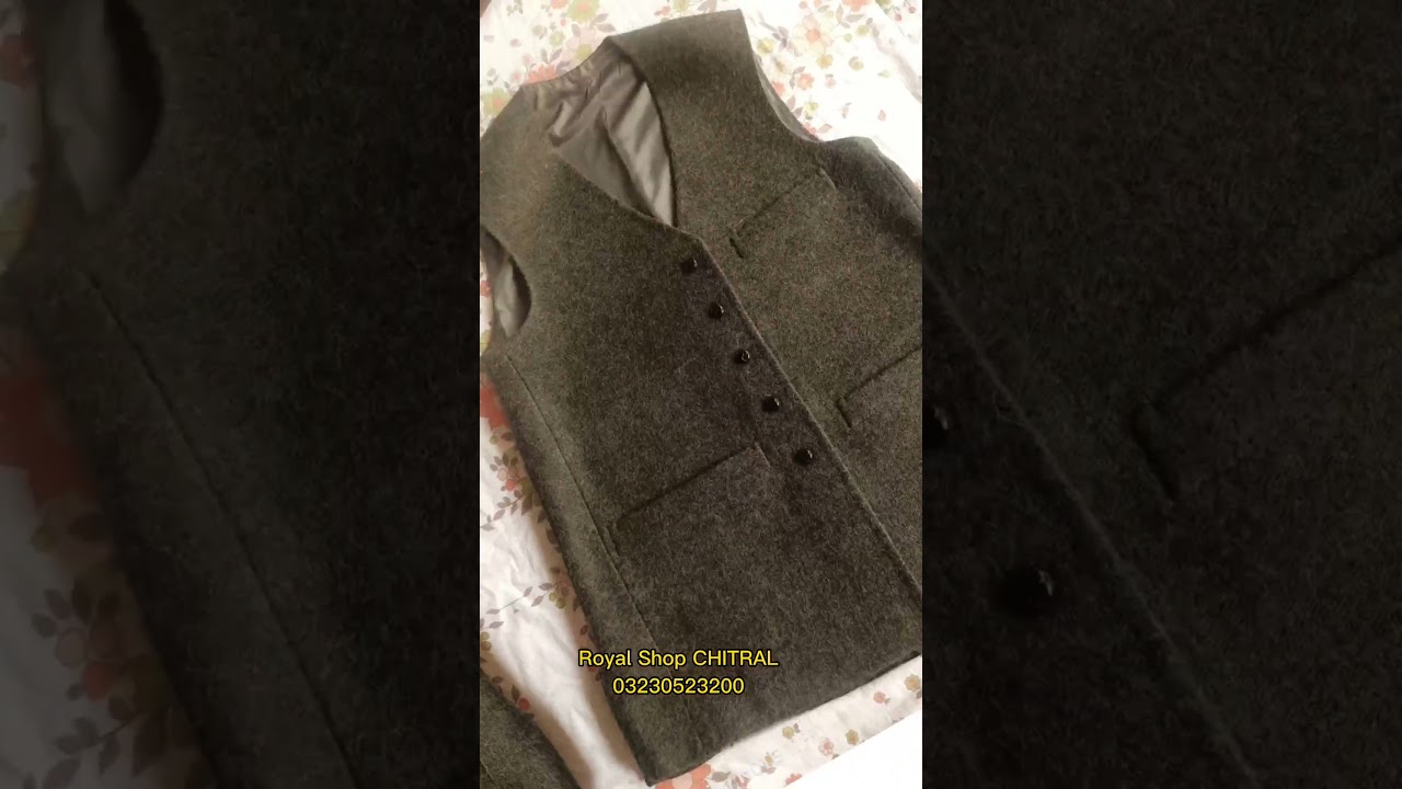 WOOL WAISTCOAT online Booking from Chitral 