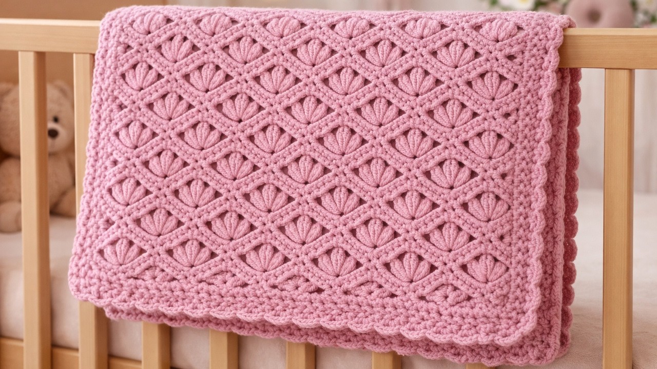 This Easy Crochet Stitch Looks Luxury but Is So Simple! 😍 Perfect for Blankets & Cardigans