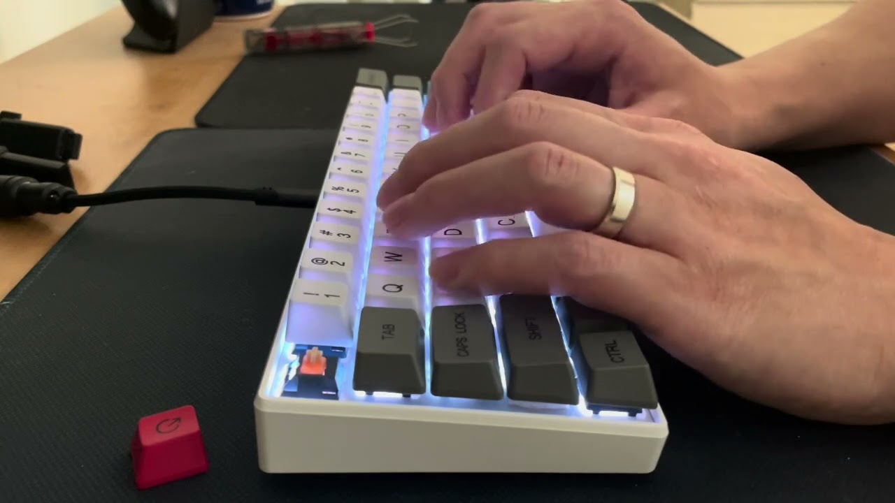Frankenswitch Typing ASMR | P3 Stem | ilovbee i61 | no talking