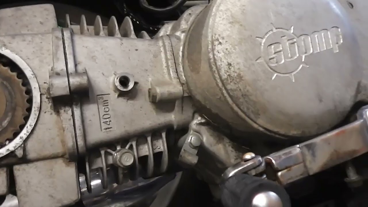 How do i change a pit bike piston,. Why is my motorbike smoking?