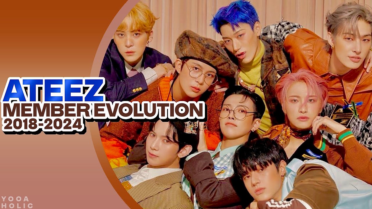 ATEEZ MEMBER EVOLUTION (2018-2024)