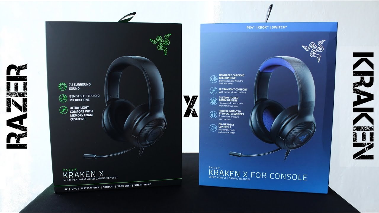 UNBOXING - RAZER KRAKEN X
