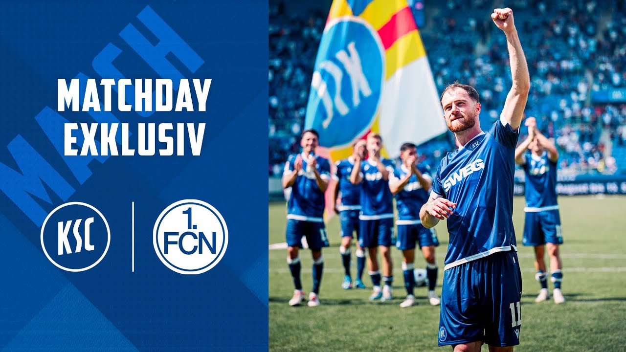 Mit dem Hattrick zum Auftaktsieg! | KSC-Matchday Exklusiv! | #KSCFCN