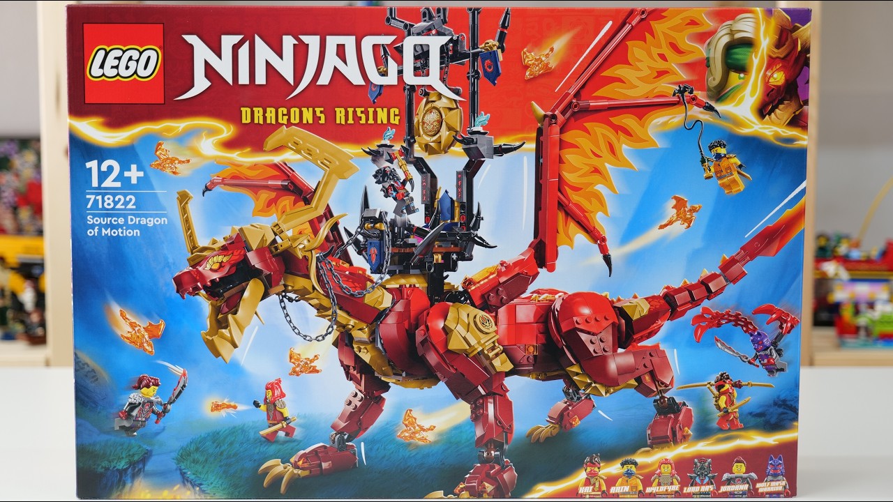 LEGO Ninjago 71822 Source Dragon of Motion &ndash; LEGO Speed Build Review