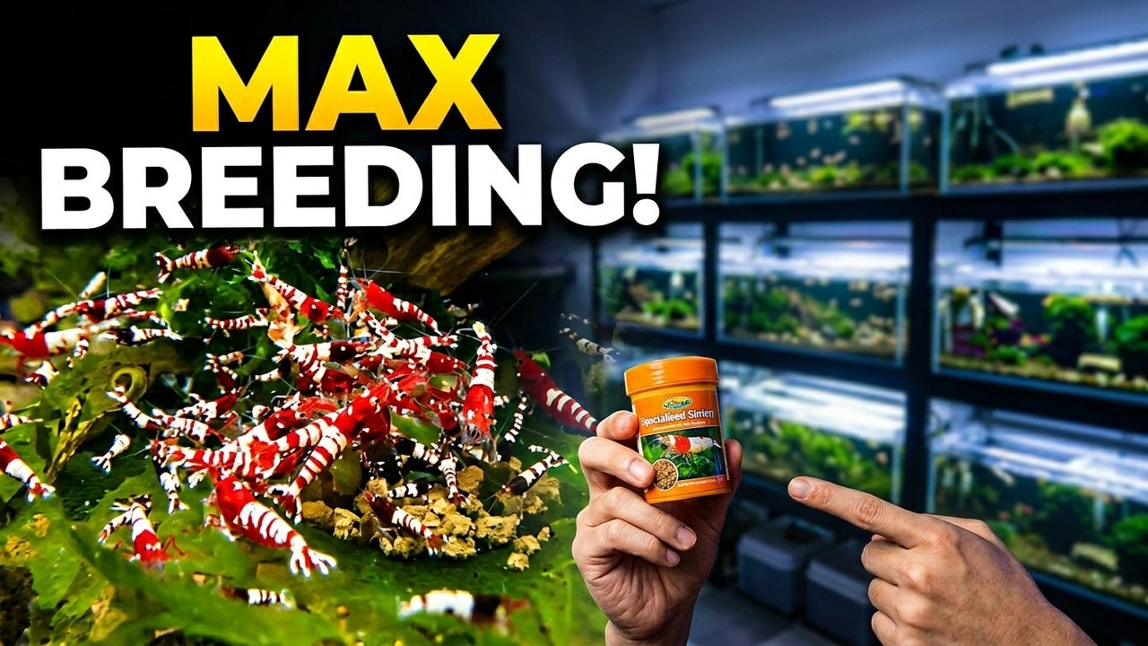 How To Feed Shrimp for Breeding Success