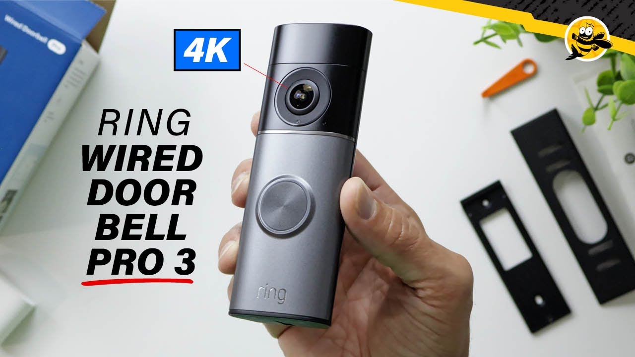 Ring Wired Doorbell Pro 4k &mdash; распаковка 3-го поколения!