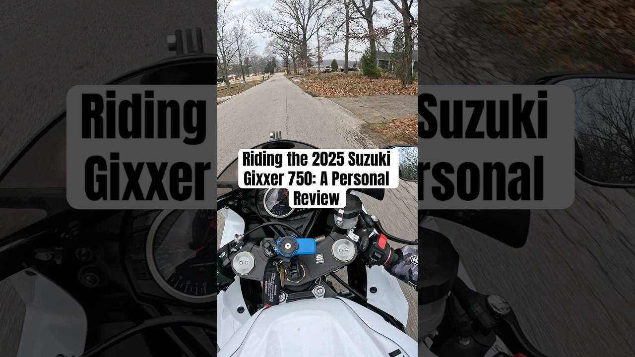 Тест-драйв Suzuki Gixxer 750 2025 года: личный отзыв.