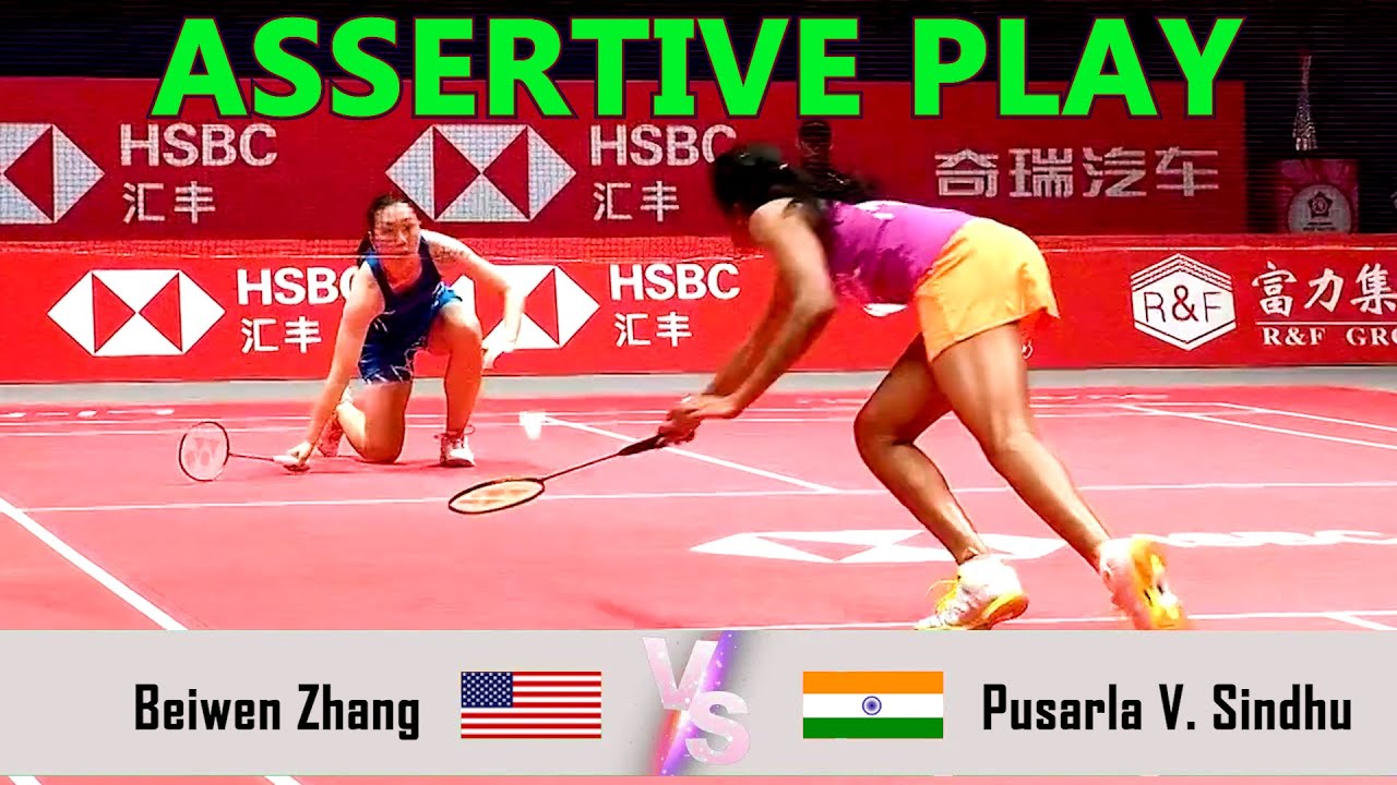 ASSERTIVE PLAY | Beiwen Zhang VS Pusarla V. Sindhu