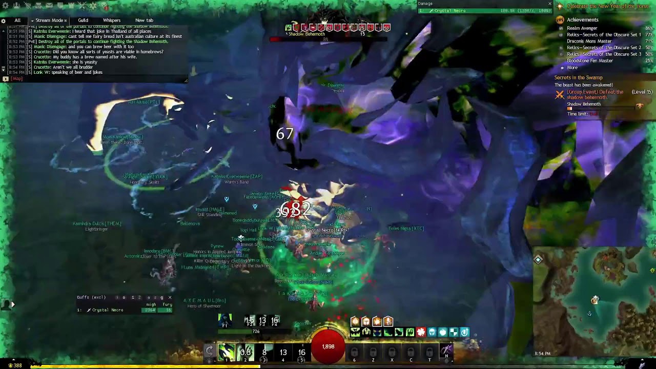 [Guild Wars 2] Casual World boss runs. Let's laugh at map chat together. Questions welcome