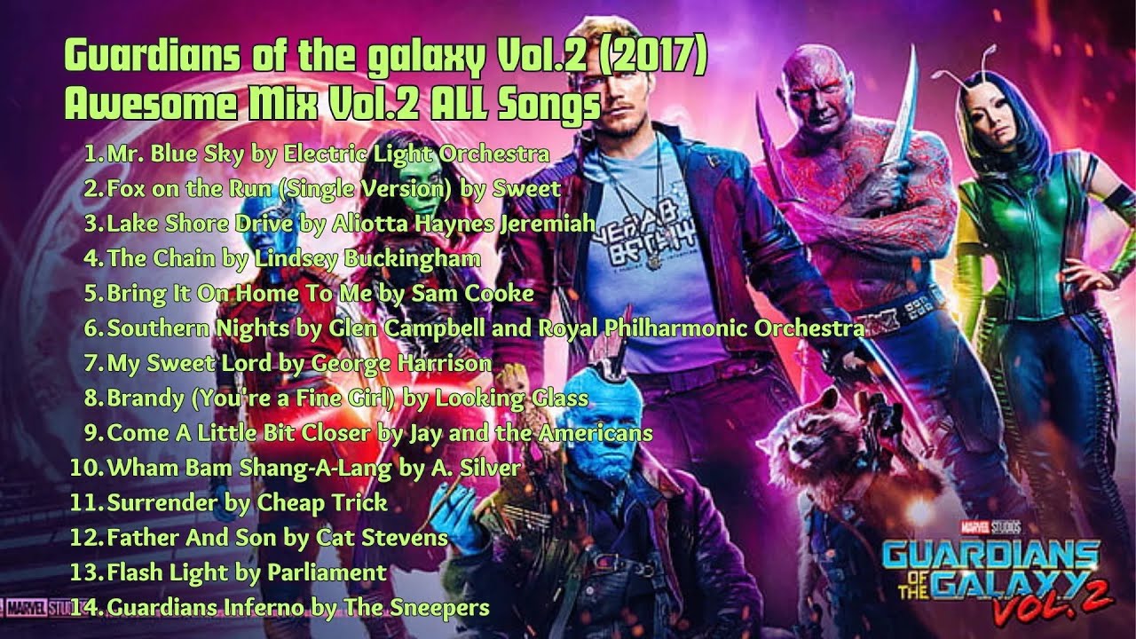 Guardians of the Galaxy Awesome Mix Vol. 2 | Best Songs from the Guardians of the Galaxy 2