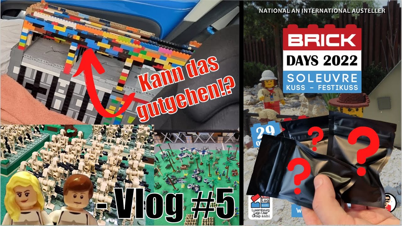 Droidenfabrik im Auto lagern & LEGO Star Wars Blind Bags Opening auf den Brick Days | VLOG #5