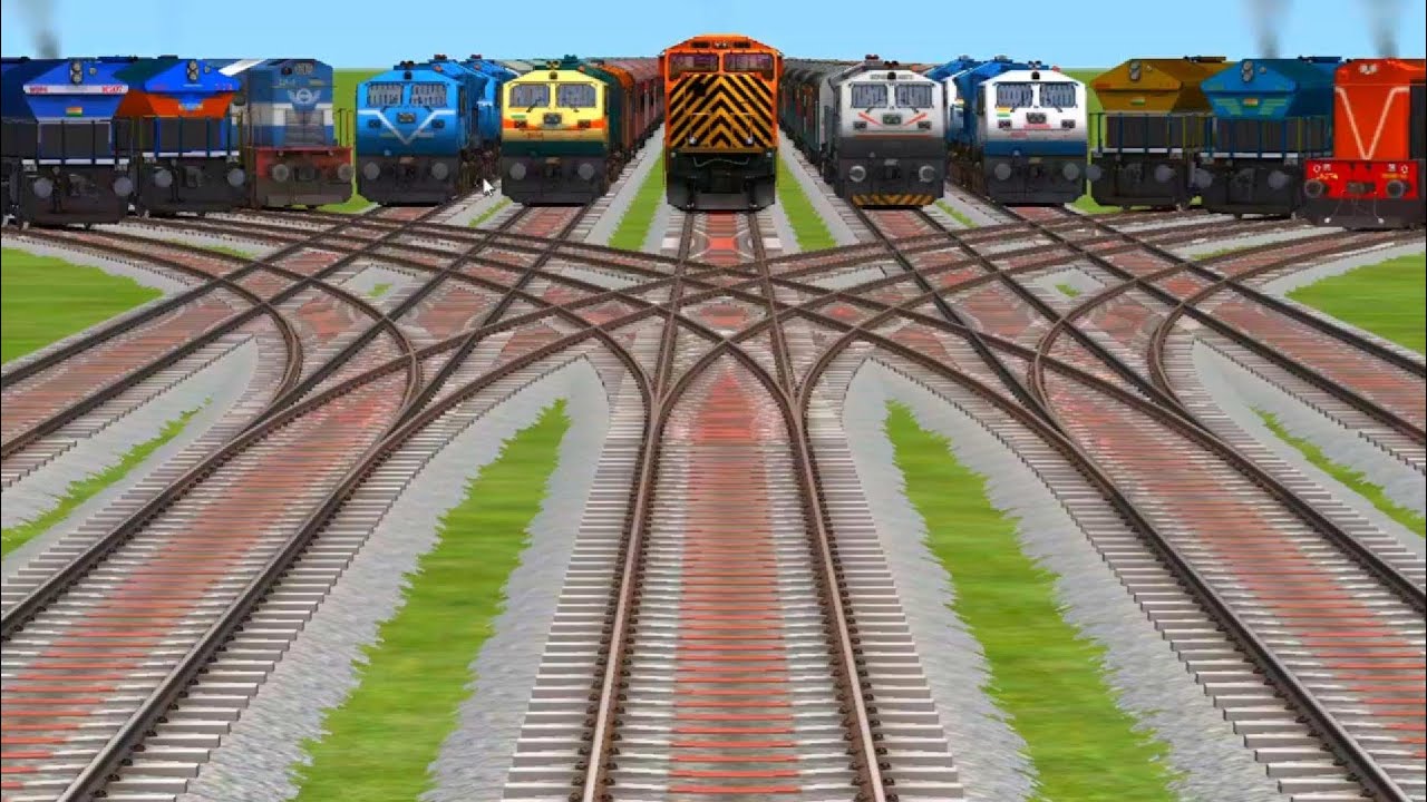 Indian train running status fast classic vandhebhart in deijle enjeen and emergency engine running 