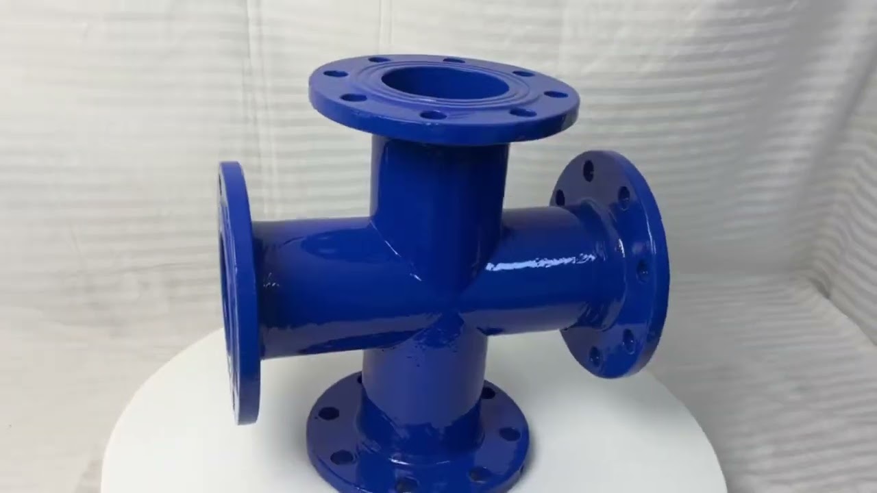 Flanged Cross DN80-DN2600 PN10/PN16